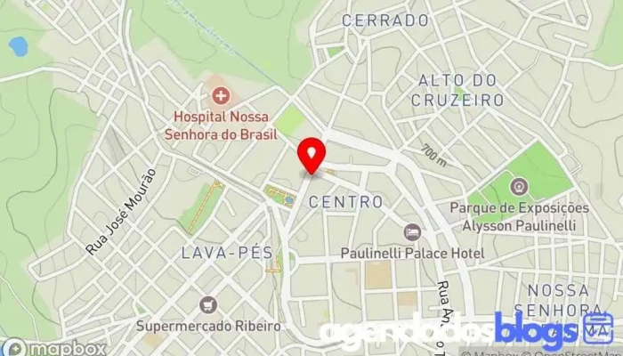 mapa de Farmacia Brasil Centro Farmácia em Bambuí