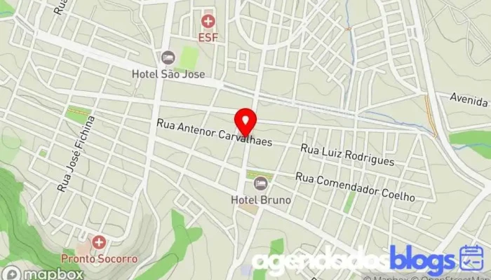 mapa de Farmácia Brasil Drogaria em - Centro
