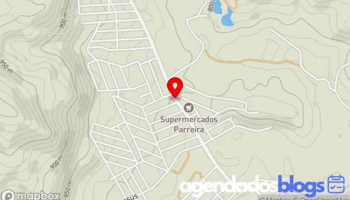 mapa de Farmácia Central Farmácia em Mateus Leme