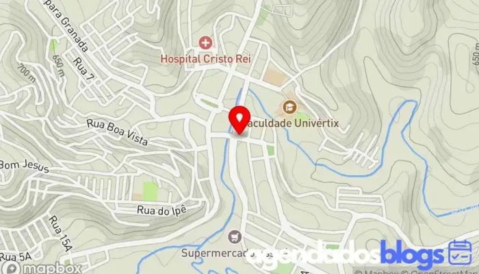 mapa de Farmacia Central Empresa farmacêutica, Drogaria, Farmácia em Matipó