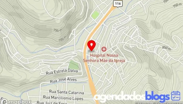 mapa de Farmácia Central Drogaria em 155
