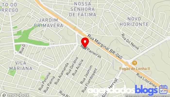 mapa de Farmácia Coelho Farmácia em 60