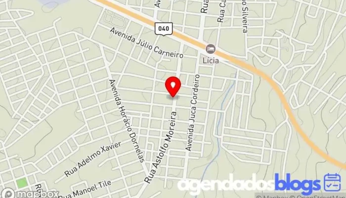 mapa de Farmacia Cristo Rei Drogaria, Farmácia em João Pinheiro