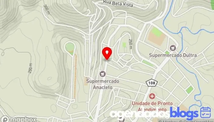 mapa de Farmácia da Paulinha (cantinho do céu) Farmácia em - Mutum