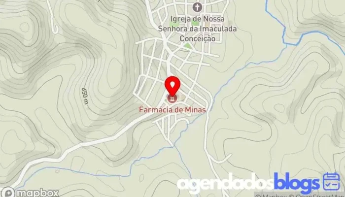 mapa de Farmacia De Minas Palmópolis Farmácia em Av. Belo Horizonte
