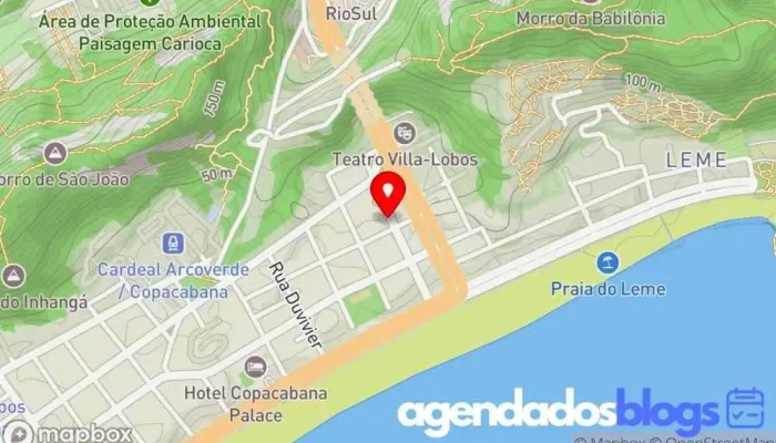 mapa de Farmácia do Leme Farmácia, Drogaria em Rio de Janeiro