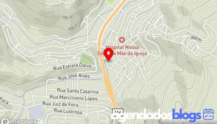 mapa de Farmacia do Trabalhador de Padre Paraiso Farmácia em 28
