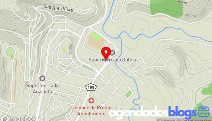 mapa de Farmacia Drogacenter Drogaria em - Centro