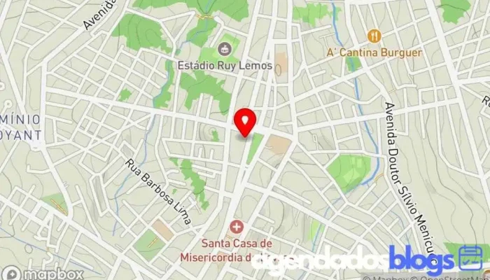 mapa de Farmácia e Drogaria Teixeira Loja 4 - Praça Dr. Augusto Silva, Lavras - MG Drogaria, Farmácia em Lavras