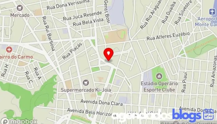mapa de Farmácia e Manipulação Triângulo Farmácia em - Centro