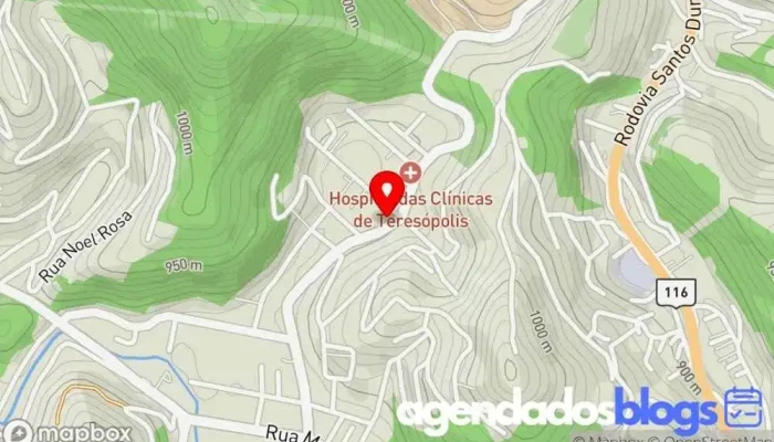 mapa de Farmácia e Perfumaria Costa e Silva de Teresópolis Drogaria, Farmácia em Teresópolis