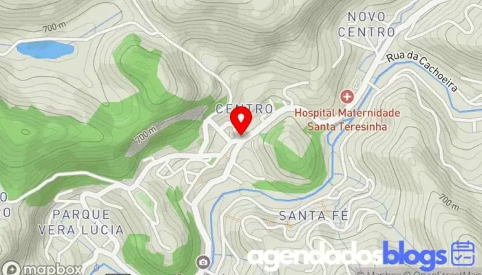 mapa de Farmácia Fonte da Saúde Farmácia em São José do Vale do Rio Preto