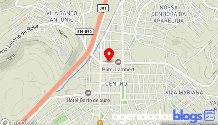 mapa de Farmácia Frei Galvão Drogaria, Farmácia em Cambuí