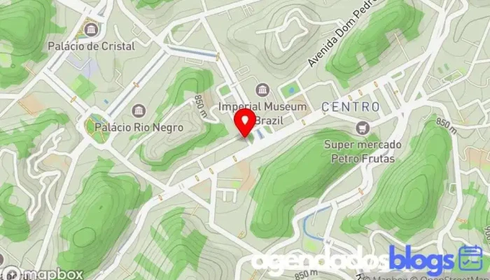 mapa de Farmácia Homeopática Brasileira Farmácia em Petrópolis