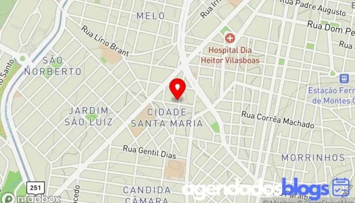 mapa de Farmacia Juramento Farmácia em Montes Claros