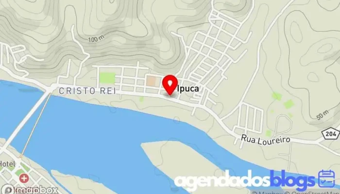 mapa de Farmácia Liderança Ipuca Empresa farmacêutica, Farmácia em São Fidélis