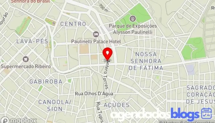 mapa de Farmácia Lima Drogaria, Farmácia em Bambuí