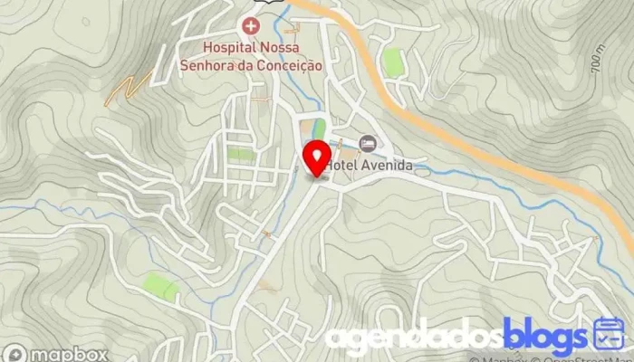 mapa de Farmácia Lírios do Vale Drogaria em Abre Campo