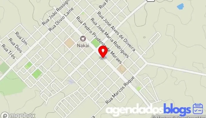 mapa de Farmácia Moraes Manipulação e Drogaria Farmácia em Santa Albertina