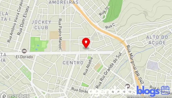 mapa de Farmácia Nacional - Loja 12 Farmácia em - Centro