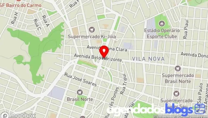 mapa de Farmácia Nacional - Loja 13 Farmácia em - Centro
