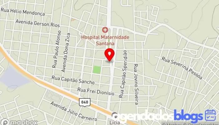 mapa de Farmacia Nacional - Loja 23 Farmácia em João Pinheiro