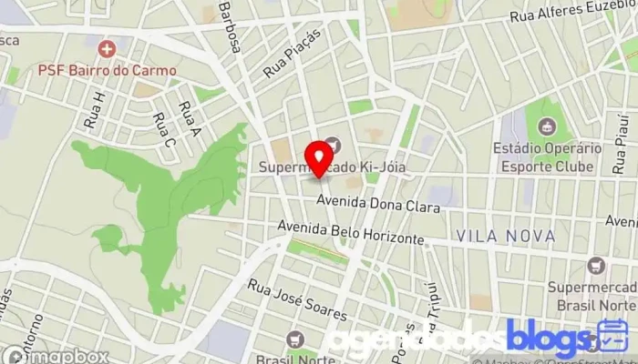 mapa de Farmácia Nacional - Loja 37 Farmácia em - Centro