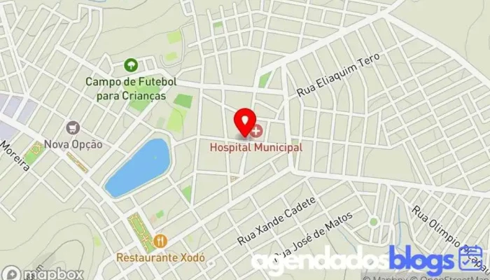 mapa de Farmácia Nacional - Loja 43 Farmácia, Farmácia de medicamentos orgânicos em Lagoa Formosa