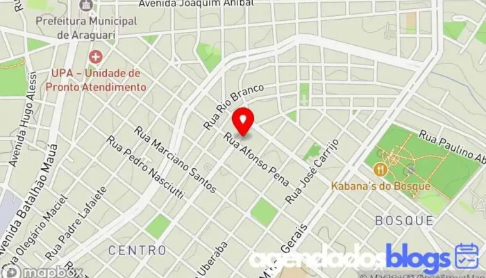 mapa de Farmácia Nacional - Loja 47 Empresa farmacêutica em Araguari