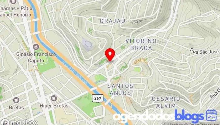mapa de Farmácia Nova Farmácia, Drogaria em Juiz de Fora