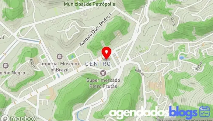 mapa de Farmácia Numero um Farmácia, Drogaria em Petrópolis