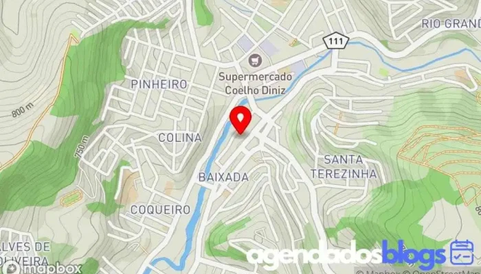 mapa de Farmácia Pague Baixo Brasil - Rodoviária - Grupo Multifarma Drogaria, Farmácia em Manhuaçu