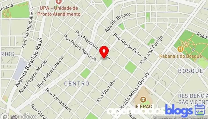 mapa de Farmácia Pague Menos Farmácia, Drogaria em Araguari