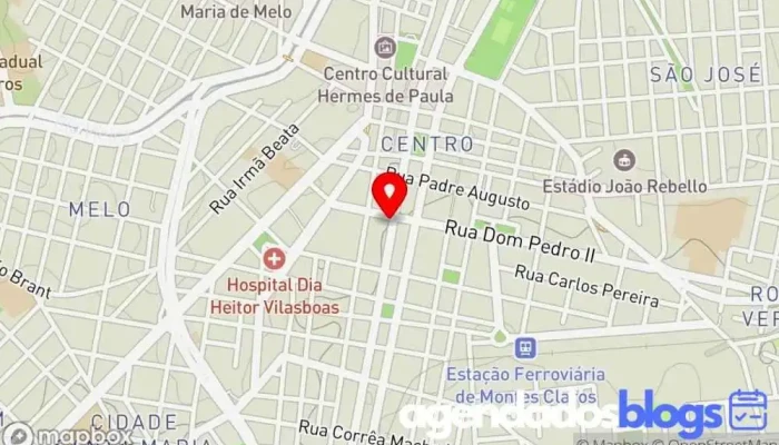 mapa de Farmácia Pague Menos Farmácia em - Cidade Nova