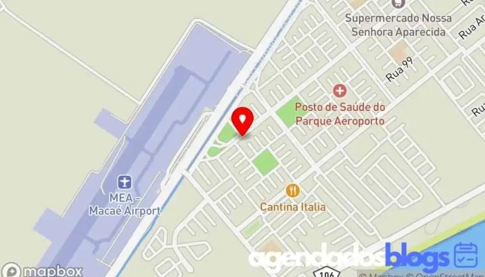 mapa de Farmácia Portofarma Farmácia em Macaé