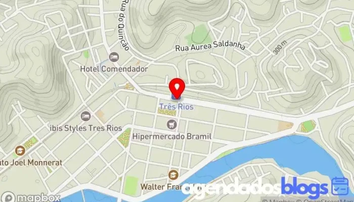 mapa de Farmácia Preço Baixo - Três Rios Empresa farmacêutica, Farmácia em Três Rios