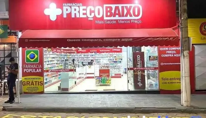 Farmácia Preço Baixo Turmalina - 390 - Centro