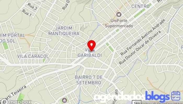 mapa de Farmácia Pró Vida Farmácia em Andradas