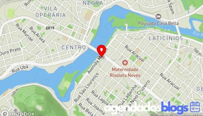 mapa de Farmácia São José Delivery Drogaria em - Centro