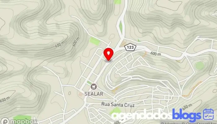 mapa de Farmácia São José Drogaria, Farmácia em Alvinópolis
