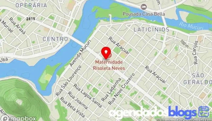 mapa de Farmácia São José Drogaria em - Centro