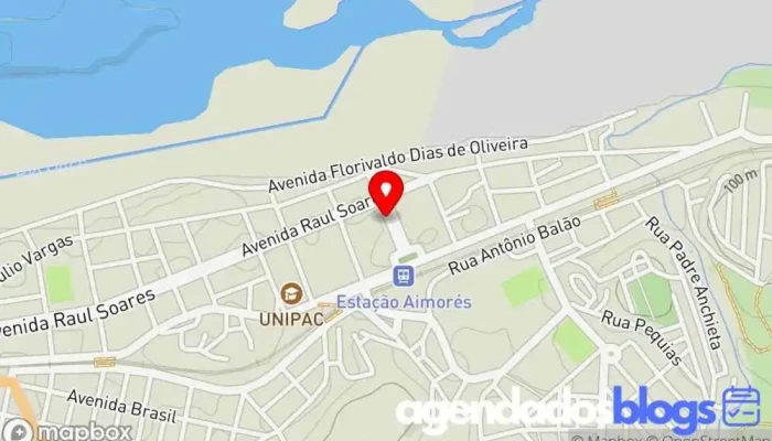 mapa de Farmácia São Sebastião Drogaria, Farmácia em Aimorés