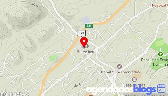 mapa de Farmácia + Saúde Farmácia, Drogaria em Vassouras