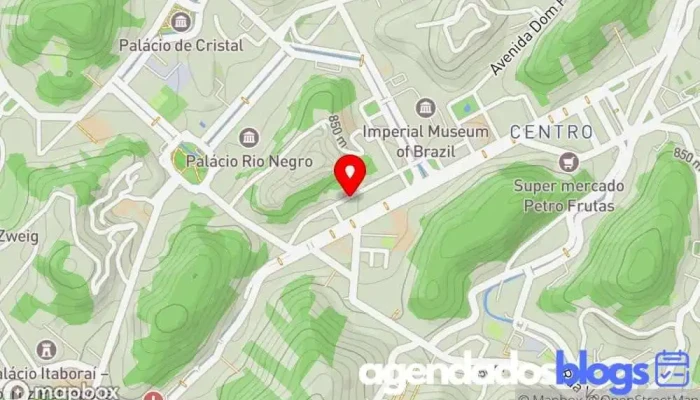 mapa de Farmadez - Petrópolis 3 Farmácia em Petrópolis