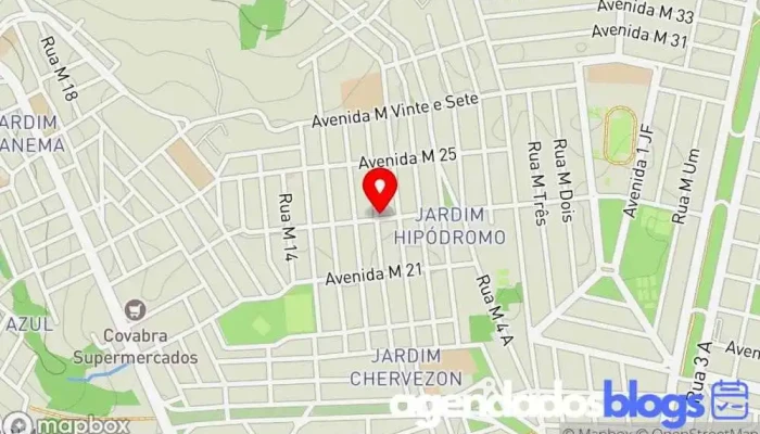 mapa de Farmazul Drogaria | Cherveson Drogaria, Empresa farmacêutica em Rio Claro