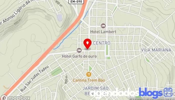 mapa de Farminas Drogaria, Farmácia em Cambuí