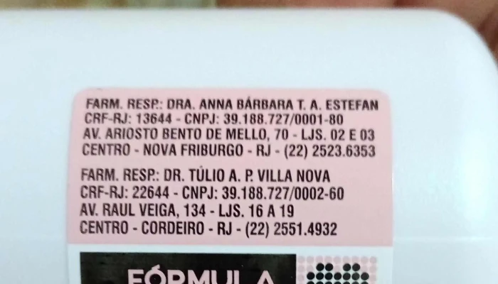 Formula Exata Opinioes - Nova Friburgo