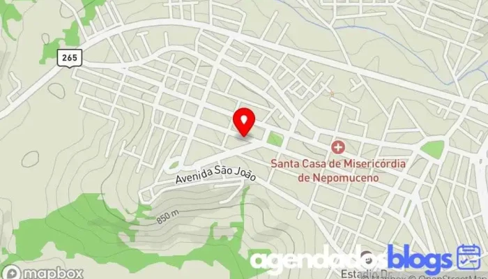 mapa de GrupoFarma Drogaria Modelo Drogaria em Nepomuceno - MG