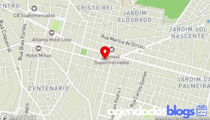 mapa de Hadafarma Drogaria e Perfumaria Drogaria em Boa Esperança