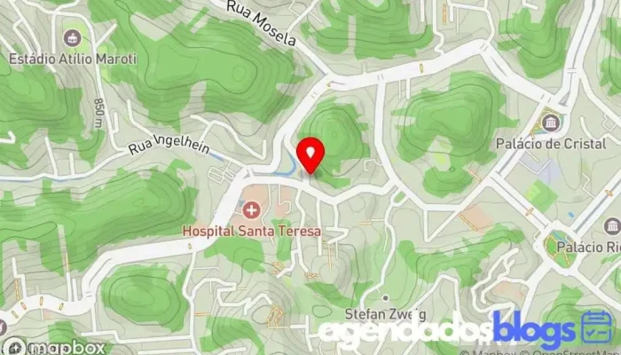 mapa de Hilux MATÉRIAS ELÉTRICOS Loja em Petrópolis